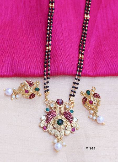 Designer New Long Mangalsutra New Collection M 744
